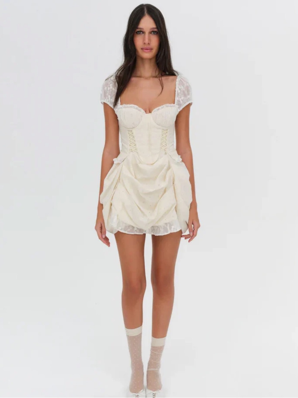 For Love & Lemon Morgan Mini Dress - Picture 3 of 6